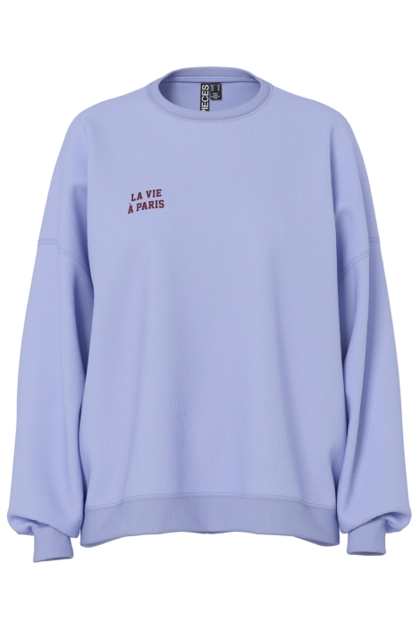 Pieces pcfili ls o-neck oversized sweat jr